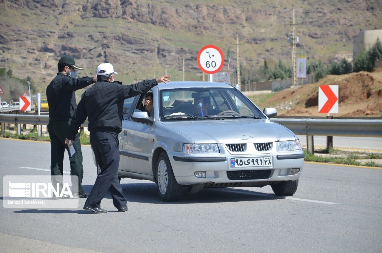 اعمال قانون ۴ هزار و ۸۰۰ خودرو در طرح جدید محدودیت های کرونایی در آذربایجان‌شرقی / عودت ۲۹ هزار خودرو در طرح جدید