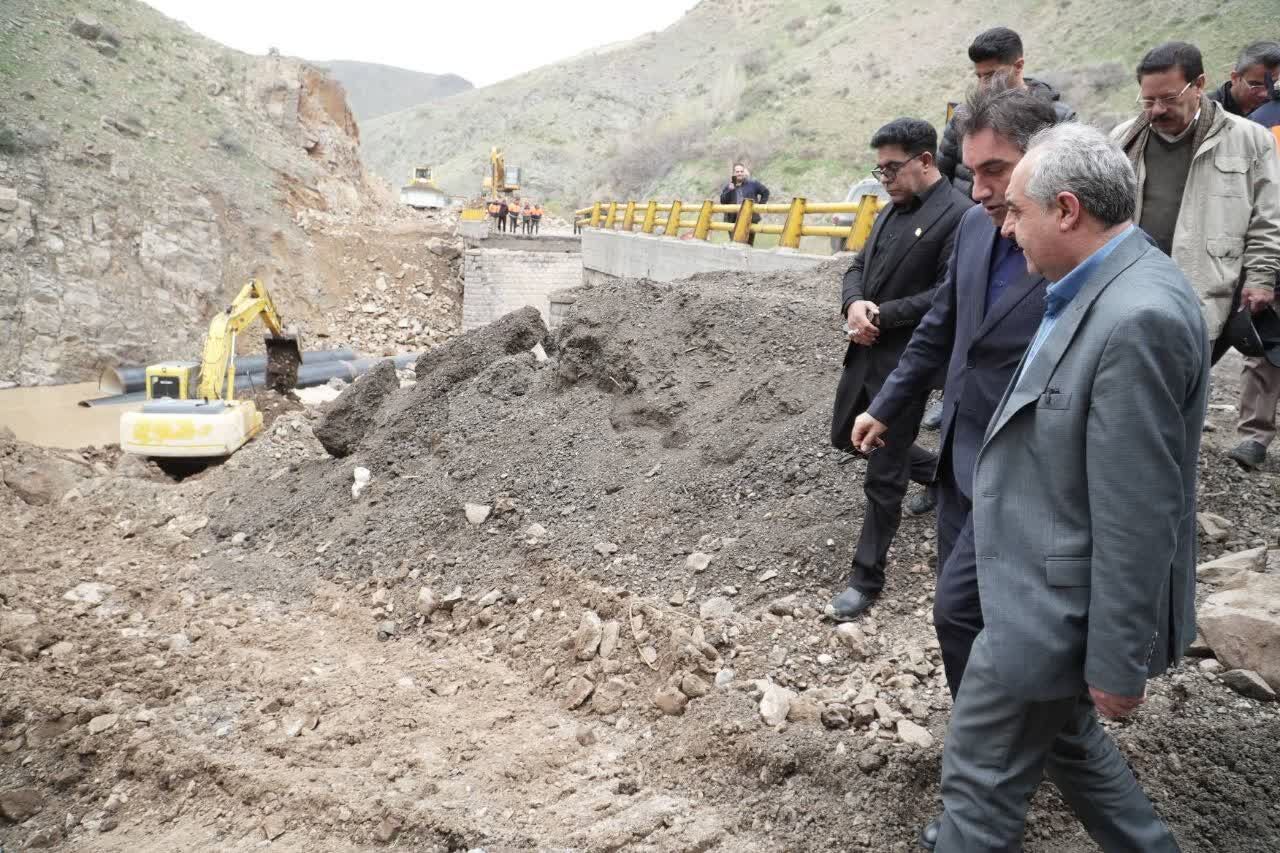 بازگشایی مسیر ایمن جایگزین در آزادراه تبریز – زنجان تا یک هفته دیگر