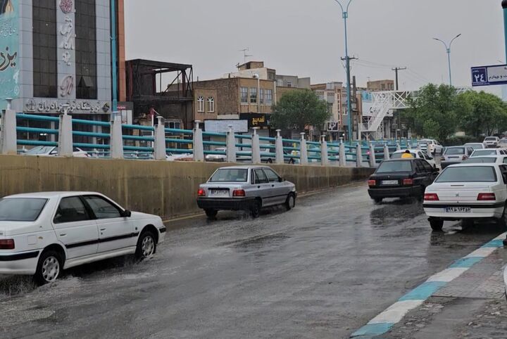 هشدار آبگرفتگی معابر و جاری شدن روان آب در آذربایجان‌شرقی